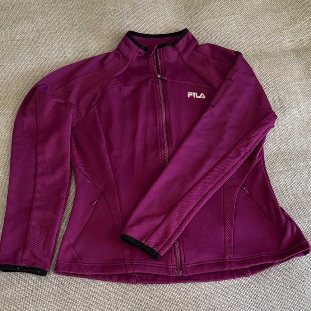 FILA Women's Raspberry Full Zip Jacket